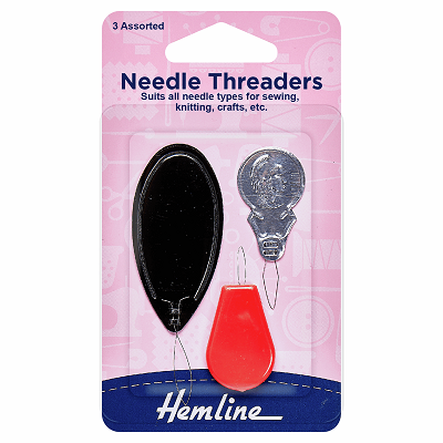 H234.A Needle Threaders: Assorted 3pk 